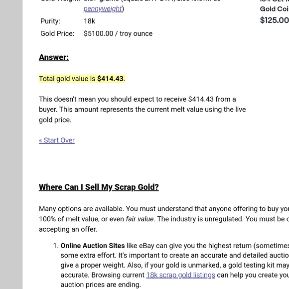 Authentic 18k Solid Gold Tiffany & Co. Gold Heart Charms - Picture 4 of 6